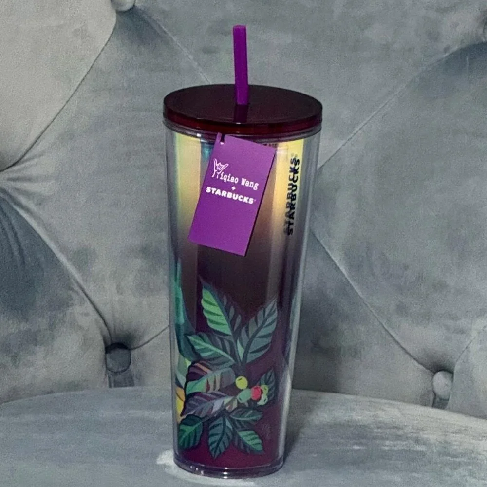 Yiqiao Wang + Starbucks ASL American Sing Language Venti Sized Cold Cup NWT - Picture 3 of 6